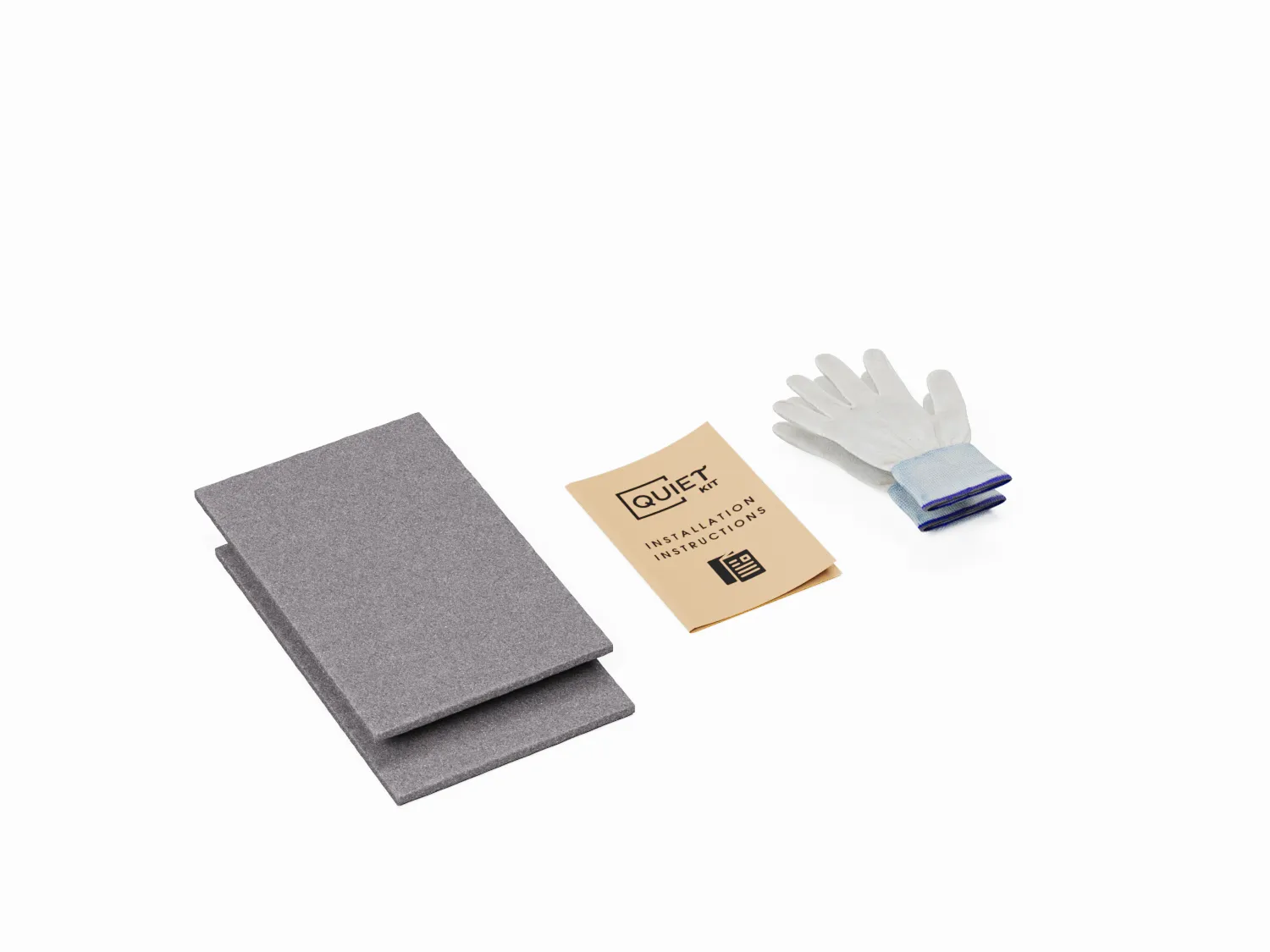 Quiet kit KEYBOARD Basic Soundproofing Kit