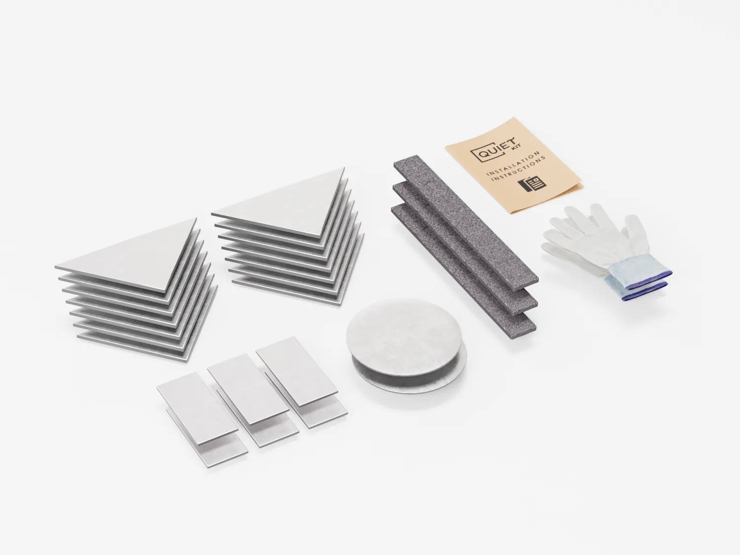 Quiet kit SOIL STACK Basic Soundproofing Kit